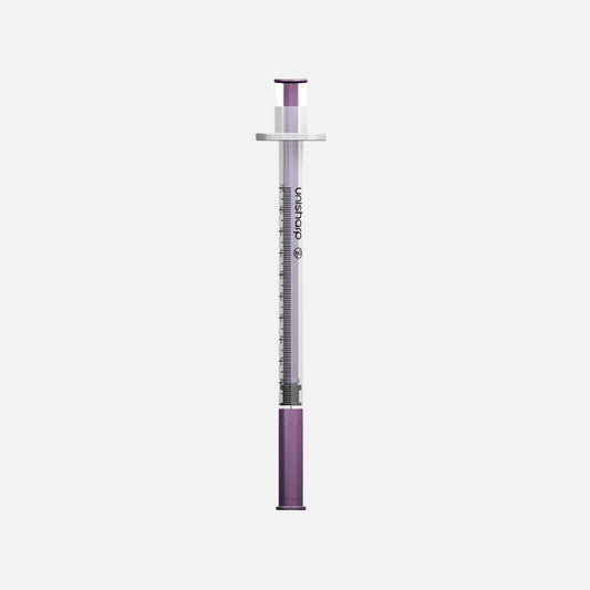 1ml Fixed 30G Purple Syringe Needle