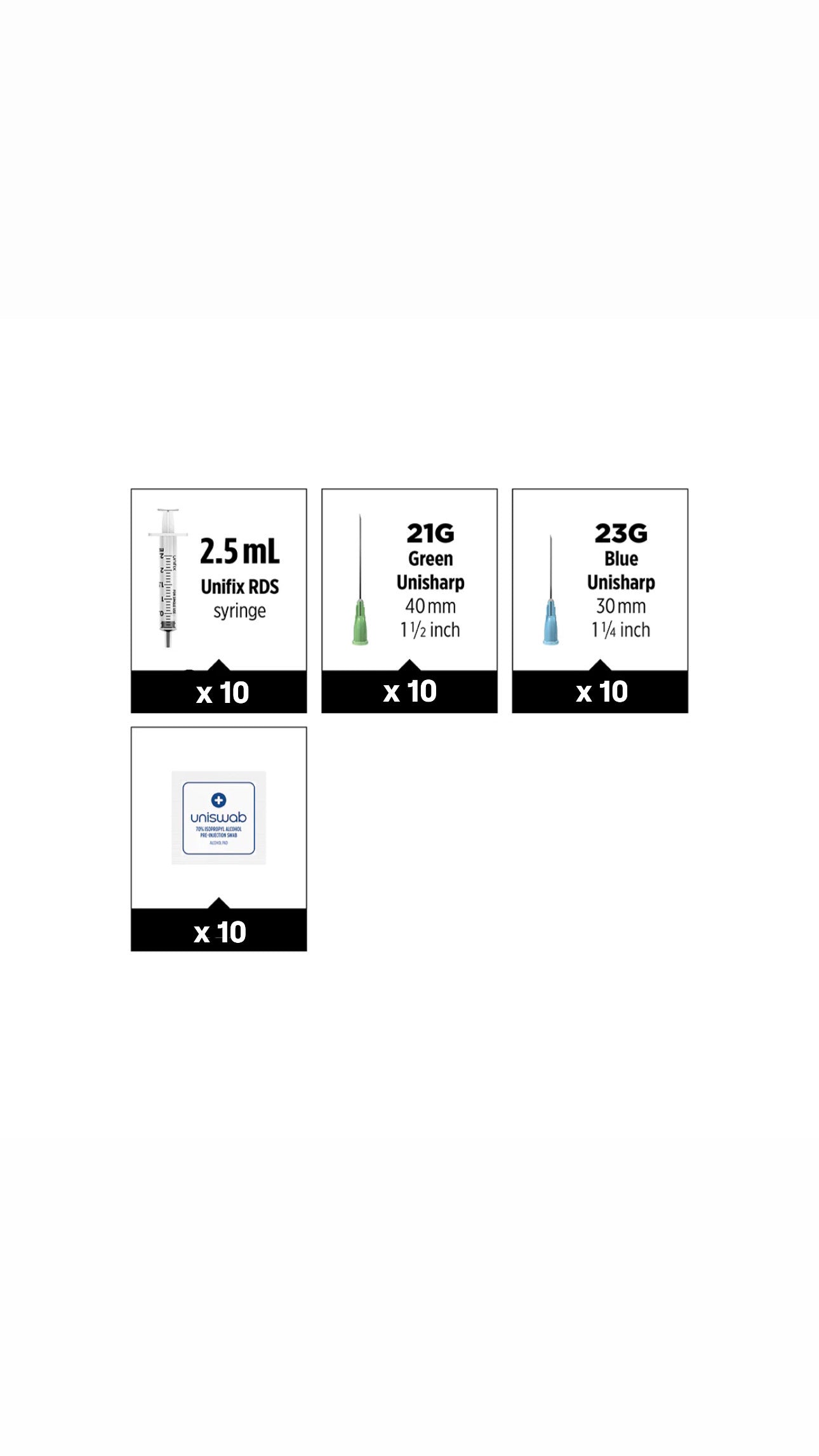 10-Week Injection Pack